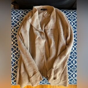 Tan Banana Republic cardigan barely worn